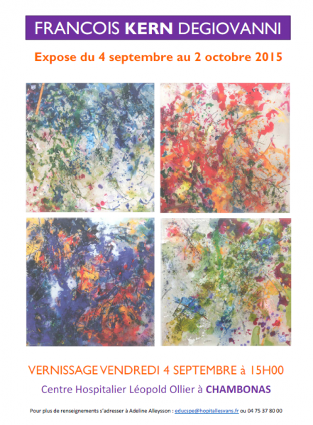 Exposition : François Kern Degiovanni