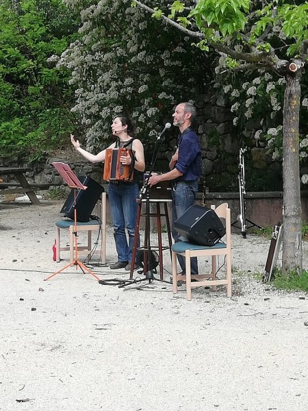 concert confiné à Valgorge