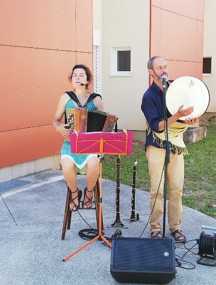 concert confiné à Chambonas