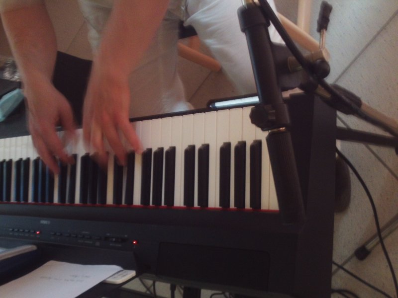 Un concert de piano à l'EHPAD de Valgoge