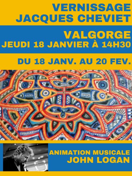 Vernissage de Jacque Cheviet