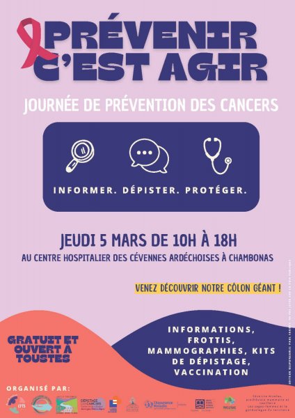 Journée prévention des cancers