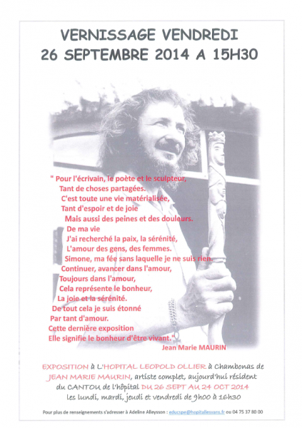 Exposition : Jean-Marie Maurin